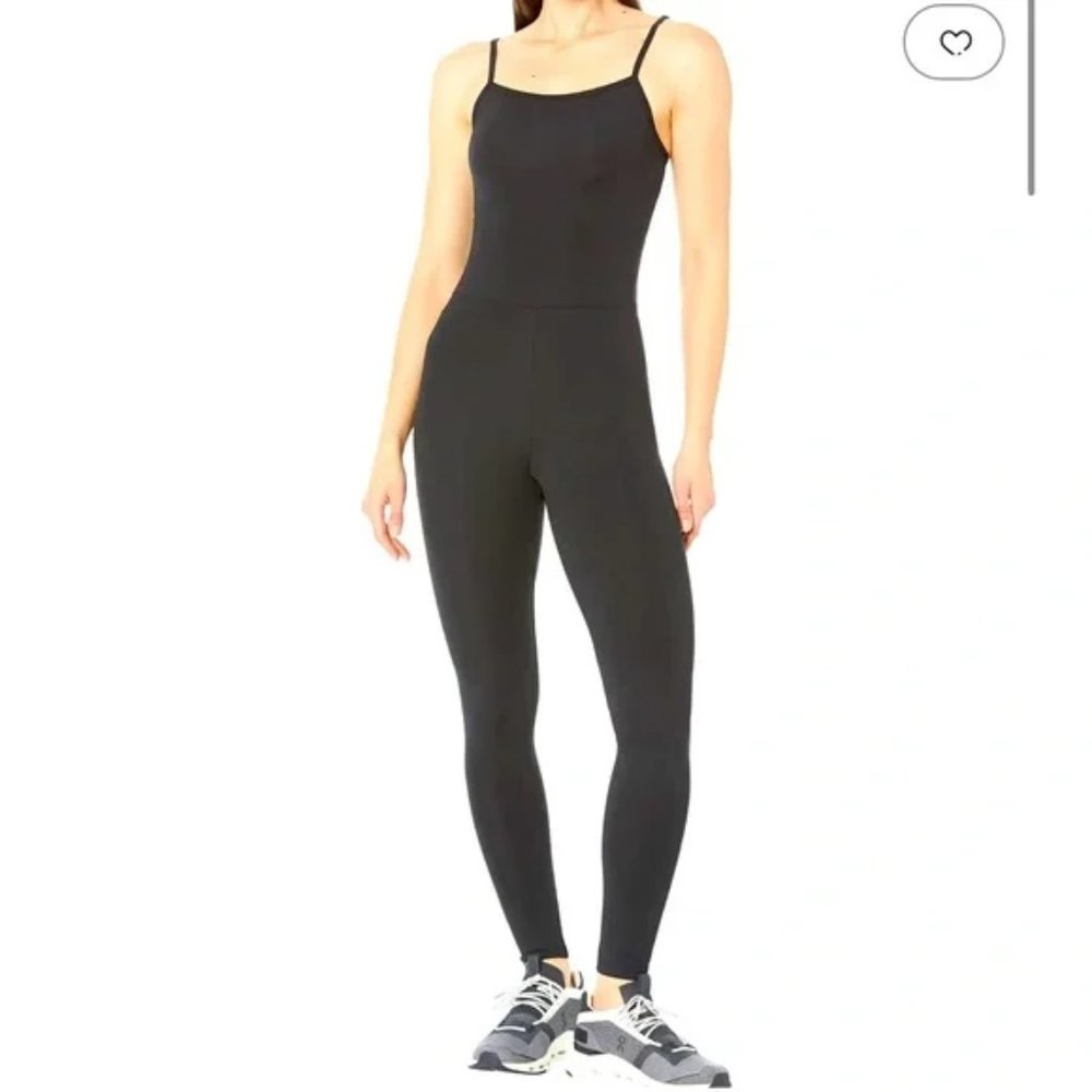 Girlfriend Collective Onesie Black Unitard NEVER WORN